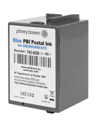 Pitney Bowes DM300C Blue Compatible Europe 765 9SBC