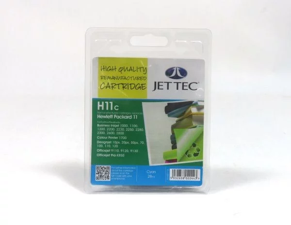 HP C4836AE 11 Ink Cartridge Cyan Remanufactured