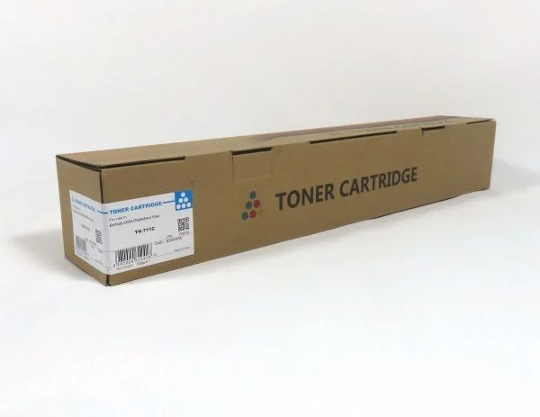 Konica Minolta C654 754 Toner Cyan A3VU430 TN711C Compatible