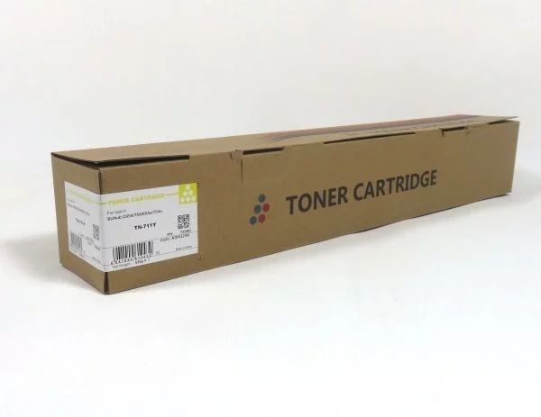 Konica Minolta C654 754 Toner Yellow A3VU230 TN711Y Compatible