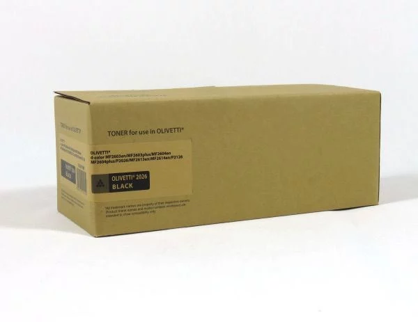 Olivetti LP2026 MF2603 2604 2026 Toner K Compatible LP2026BC