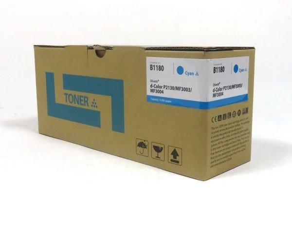 Olivetti D Colour P2130 MF3003 FM3004 Toner Cyan Compatible 5K