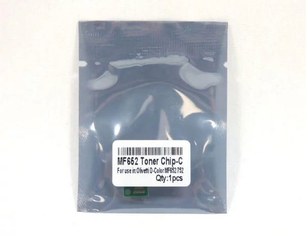 Olivetti MF652 752 Toner Chip Cyan